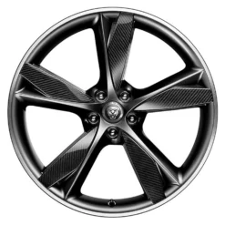 Jaguar 20" Leichtmetallfelge "Style 5042", 5 Speichen, Mit Karboneinsätzen