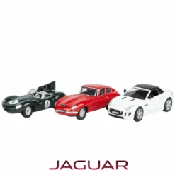 Merchandising 1:76 Modell Jaguar Sportwagenset (D-Type, E-Type, F-Type)