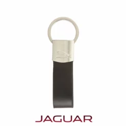 Merchandising Jaguar Schlüsselring Mit Lederschlaufe