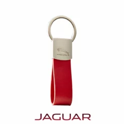 Merchandising Jaguar Schlüsselring Mit Lederschlaufe