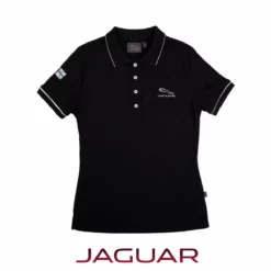 Merchandising Jaguar Polo-Shirt Mit Leaper- Damen