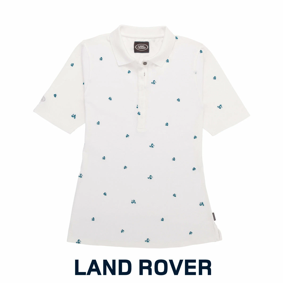 Land Rover Poloshirt Floral - Damen Merchandising 3 Land Rover Poloshirt Floral - Damen Merchandising