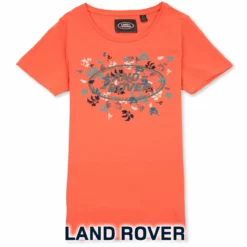Land Rover Blumen T-Shirt - Damen