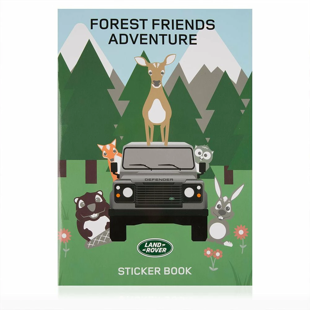 Land Rover Kinder Stickerbuch Merchandising 3 Land Rover Kinder Stickerbuch Merchandising
