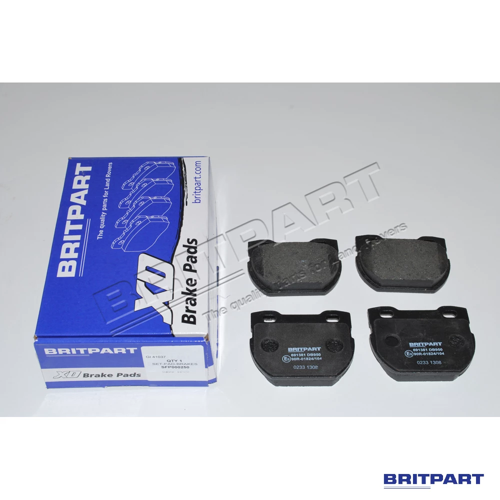 Britpart Bremsklötze HA 110 Def. Ab VIN 1A614448 Britpart 3 Britpart Bremsklötze HA 110 Def. Ab VIN 1A614448 Britpart