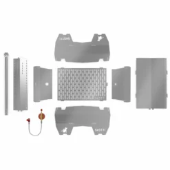 Vennskap Outdoor Equipment Skotti Grill Inkl. Tragetasche - Optional Mit Einer Gaskartusche