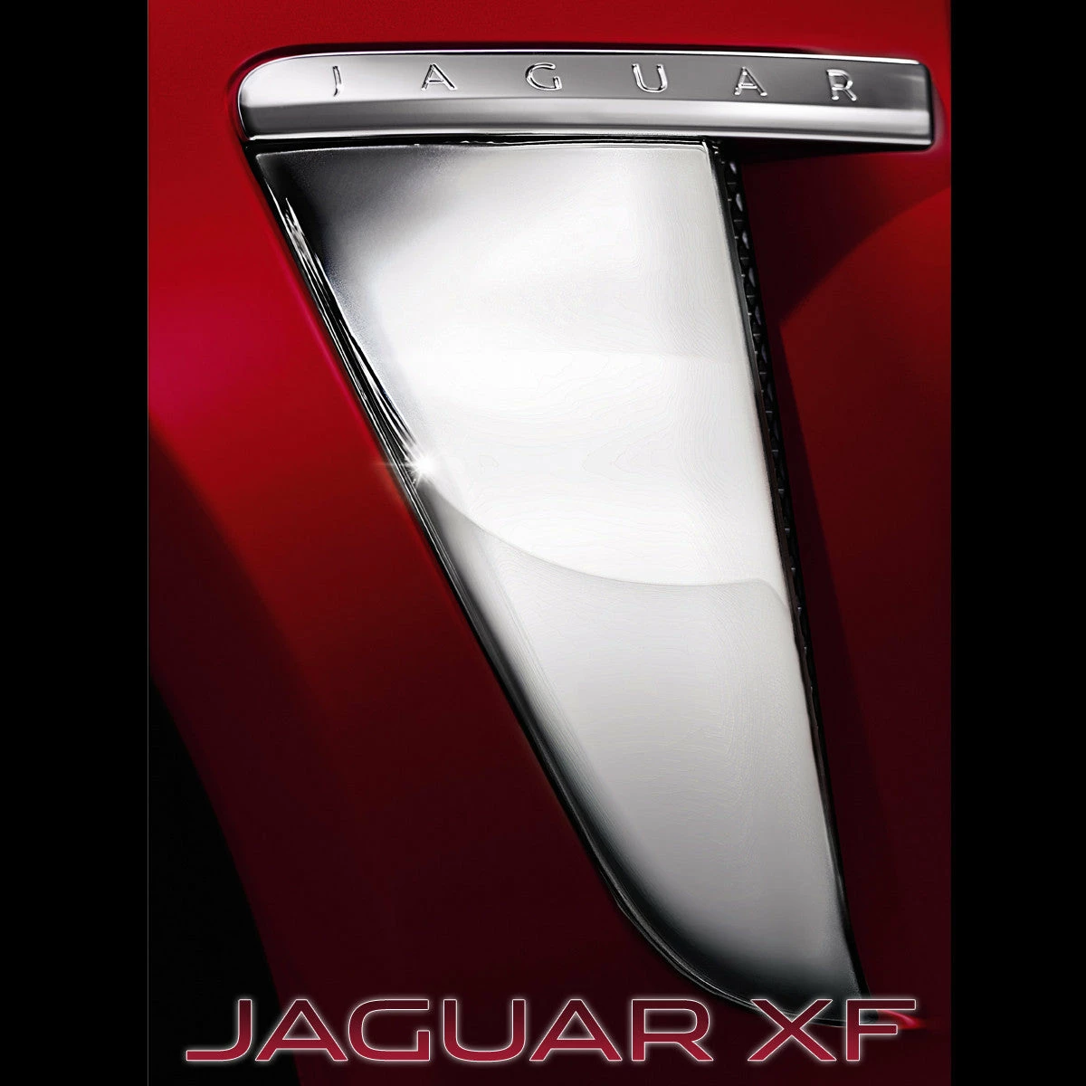 Jaguar Chrom Luftaustrittszierleiste XF (2008-2015) 3 Jaguar Chrom Luftaustrittszierleiste XF (2008-2015)