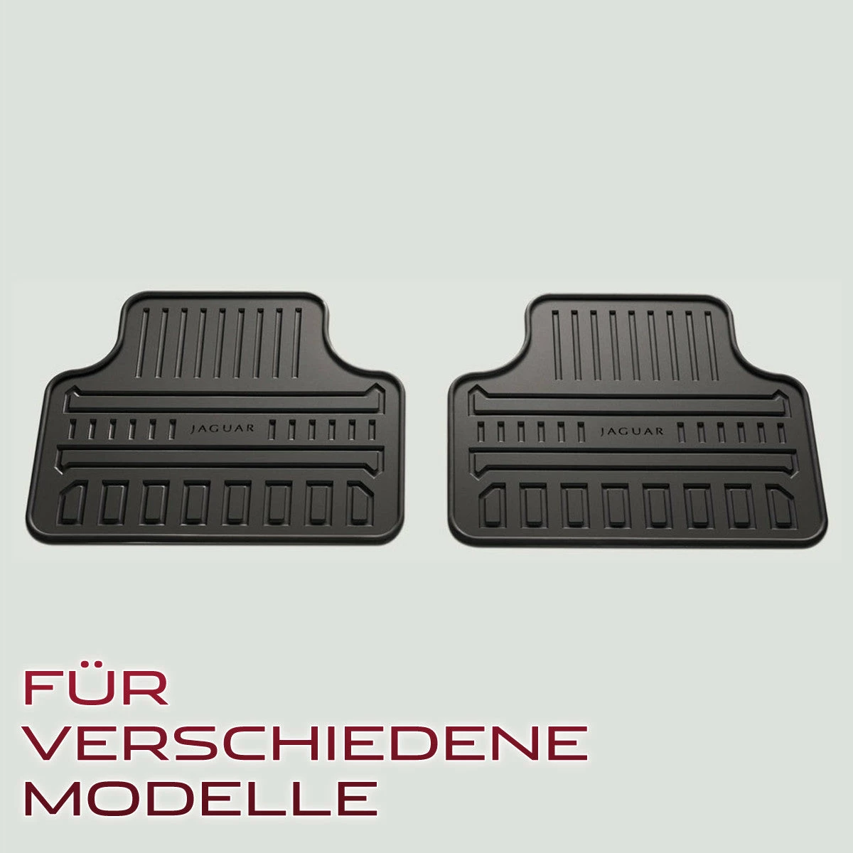 Gummifußmatten-Set - Hinten - Jaguar XF & XF Sportbrake XF (2008-2015) 3 Gummifußmatten-Set - Hinten - Jaguar XF & XF Sportbrake XF (2008-2015)