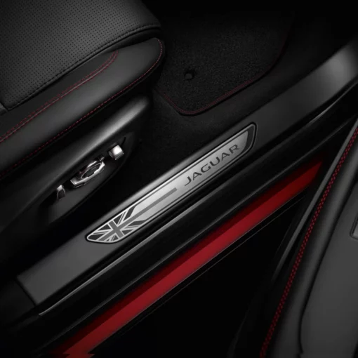 Jaguar Einstiegsleisten - Union Jack 7 Jaguar Einstiegsleisten - Union Jack