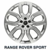 Land Rover 22" Leichtmetallfelge 5-Doppelspeichen-Design "Sparkle Silver Finish"