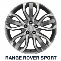 Land Rover 21" Leichtmetallfelge 5-Doppelspeichen-Design "Diamond Turned Finish" Range Rover Sport 2014 - 2021