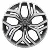 Land Rover 21" Leichtmetallfelge - 5 Doppelspeichen, "Style 5047" Diamond Turned
