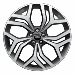 Land Rover 21" Leichtmetallfelge - 5 Doppelspeichen, "Style 5047" Diamond Turned