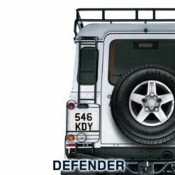 Land Rover Heckleiter Mit Lampenschutz - Defender 2007 - 2016