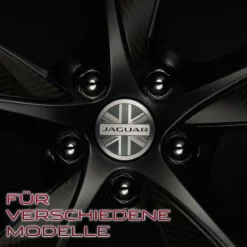 Jaguar I-Pace Radnaben-Emblem "Union Jack"
