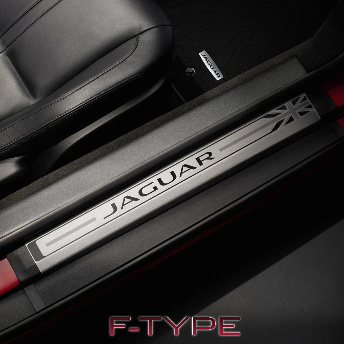 Jaguar Einstiegsleiste - F-Type Union-Jack, Beleuchtet Oder Personalisiert 3 Jaguar Einstiegsleiste - F-Type Union-Jack, Beleuchtet Oder Personalisiert
