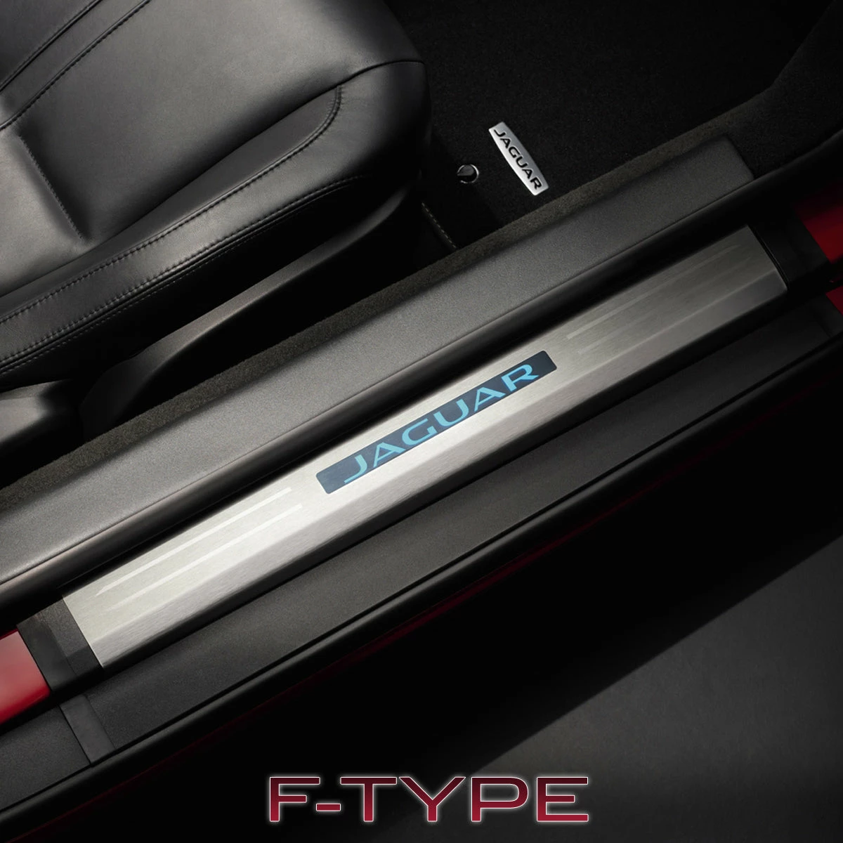 Jaguar Einstiegsleiste - F-Type Union-Jack, Beleuchtet Oder Personalisiert 4 Jaguar Einstiegsleiste - F-Type Union-Jack, Beleuchtet Oder Personalisiert