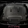 Jaguar Carbon Motorabdeckung - F-Type