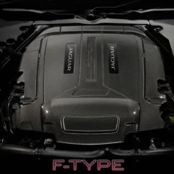 Jaguar Carbon Motorabdeckung - F-Type