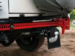 2007 - 2016 Hi-Lift Wagenheber-Halterung Für Land Rover Defender Heckstoßstange - Von Front Runner 8 2007 - 2016 Hi-Lift Wagenheber-Halterung Für Land Rover Defender Heckstoßstange - Von Front Runner