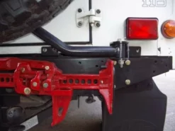 2007 - 2016 Hi-Lift Wagenheber-Halterung Für Land Rover Defender Heckstoßstange - Von Front Runner 9 2007 - 2016 Hi-Lift Wagenheber-Halterung Für Land Rover Defender Heckstoßstange - Von Front Runner